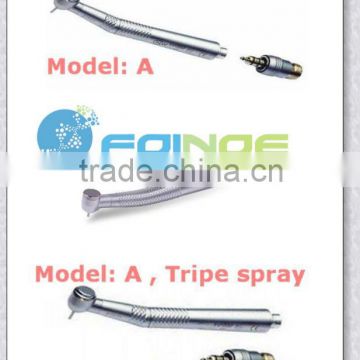 dental high speed handpiece (Model:A/B/A,triple spray) (CE approved)--HOT MODEL