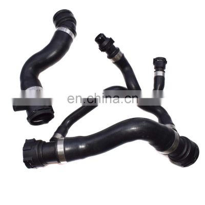 Free Shipping!2Pcs Upper &Lower Radiator Coolant Hose For BMW E60 E61 5-Series 525i 528i 530i