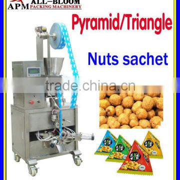 Automatic peanut/cashew nut/sunflower seeds/almond/pistachio pyramid/triangle packing machine