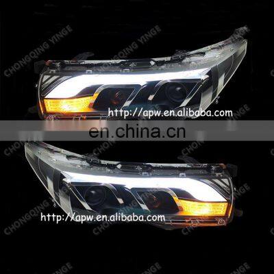 APW Special For Corolla High Power Stirp DRL Modified Led Headlamp for Toyota Corolla 2014,2015,2016 photo-3