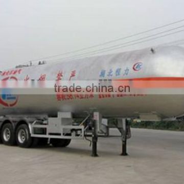 6x4 Dongfeng 3-axle LPG tank trailer with 56.14m3 for sale