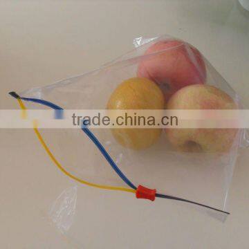 Resealable Ldpe Slider Zip Poly Bag