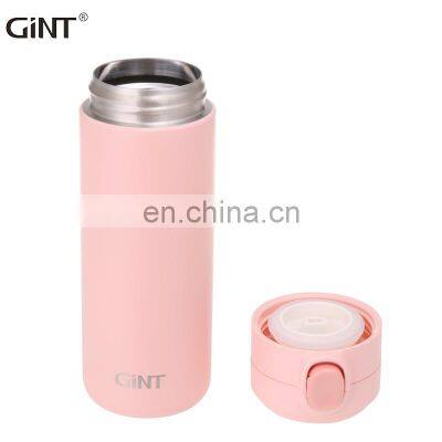 Small Capacity 300ml Cup Water Bottle Portable Stainless Steel Vacuum Flask With Bounce Cover