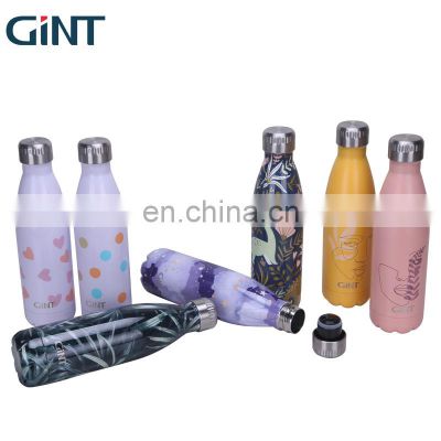 GINT 500ml Hot Selling in Amazon Camping Vacuum Custom Design Water Bottle