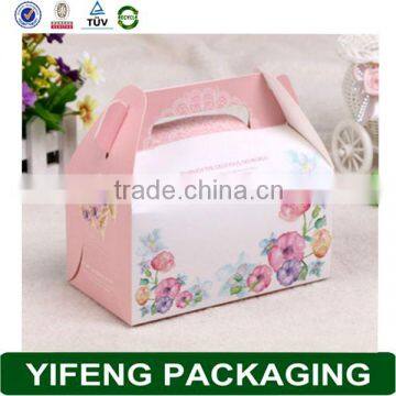 Foldable Design Malaysia Cake Box For Food Packaging