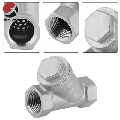 Y Strainer Stainless Steel 304 316 Plumbing Fitting Threaded for Gas Water Oil Steam Valve China Manufacturer photo-5