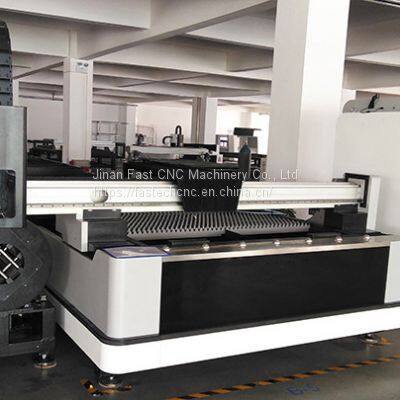 Jinan FAST CNC 3000W Fiber Laser Machine Aluminum Stainless Steel Sheet Metal Cutting Machine photo-2