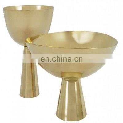 gold plated fruit bowl