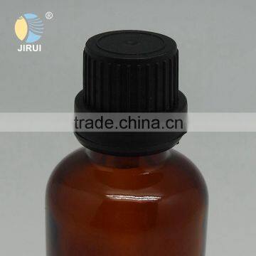 50ml Amber Essential Oil Glass Bottle With Black Plastic Cap Supplier's Choice photo-4