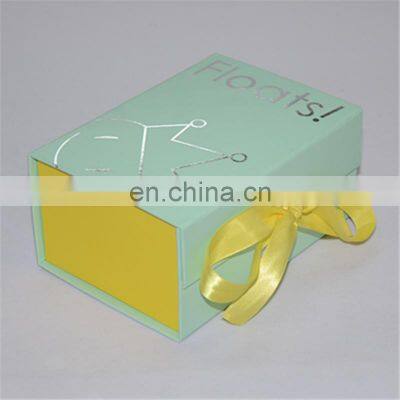 Logo Printed Cube Bottle Perfume Flip Top Design Magnet Adhesive Folding Gift Box Vial Ribbon photo-4