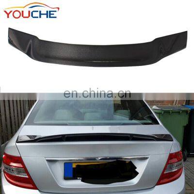 2007-2014 rear boot auto spoiler R style spoiler for Mercedes Benz C class W204 4 door 2007-2014