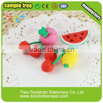 Fruit Rubber Fancy eraser for study