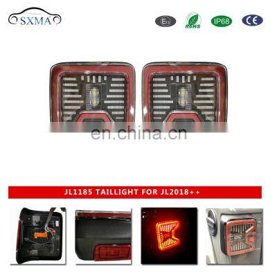 Suitable for Jeep JL Series Car Rear Lights Red White Lights photo-3