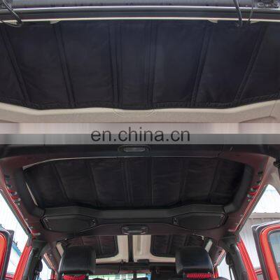 For Jeep JK for Wrangler 2018+ Lantsun J179 2door 4 Doors Black Car Roof Hardtop Heat Insulation Cotton Kit Adiabatic Cover photo-4