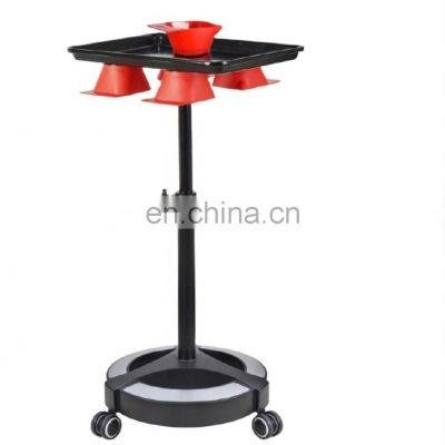 high-end Magnetic coloring hair salon trolley cart