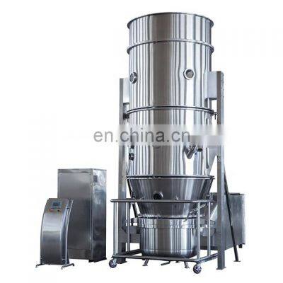 FL Fluid bed Top Spray Granulator Dryer Machinefor Diuron in pesticide industrial field