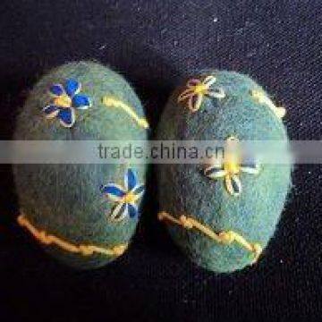 Christmas Decoration "Green Easter Egg"