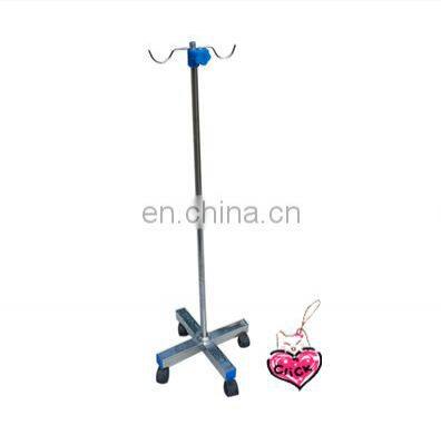 Hospital cheap Mobile IV Drip stand Infusion Stand IV Pole