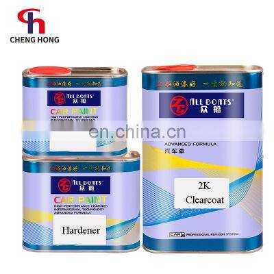 2K varnish clear coat hardener  auto clear coating painting lacquer High hardness diamond