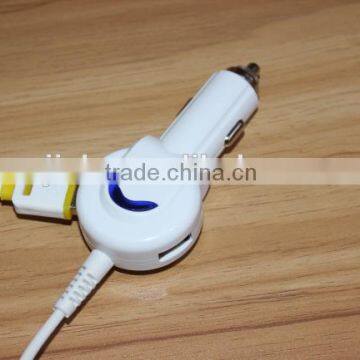 3.1A 3100mA 3in1 Vehicle Charger Android Device and Smart Phone Car Charger With 6 Feet Cable
