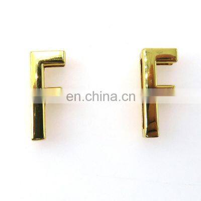 High Quality Factory Price Full English Alphabetical Range Metal English Alphabet Letter For  Clothing Accessories