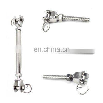 Stainless Steel 304 316 Turnbuckles Closed Body Jaw Jaw Turnbuckle Rigging Heavy Duty Wire Rope Fitting photo-3
