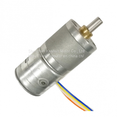 Miniature stepper motor, diameter 20mm two-phase four-wire urine analyzer reduction motor