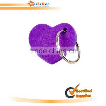 blue heart style Christmas Felt Decoration