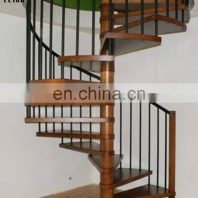 Foshan Indoor Art Metal Stairs Stainless Steel Structural Design Spiral Staircases photo-3