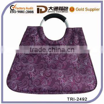 Fashional durable Circle handle nylon shopping bag