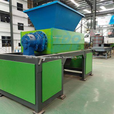 High Quality Aluminum Tire Double Shaft Shredder Machine Crusher Metal Recycling Equipment