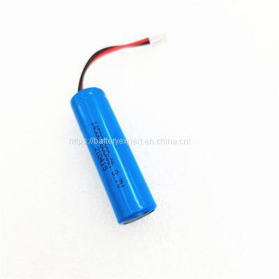 3.7v 800mAh 14500 1S1P Li-ion Lithium battery pack for consumer electronics