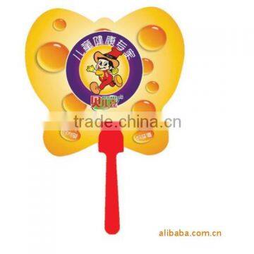 PP Plastic Advertising Hand Fan With Customized Logo for Promotion Gift photo-3