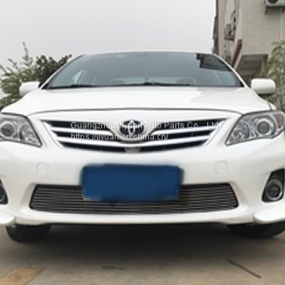 The Toyota Corolla Car Wraps Around the Front and Rear Hem of the 12-model Carora, While the Carora Looks Like a Seven-piece Collision-proof Strip