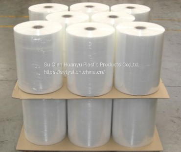 High Tensible Strength 300% LLDPE Stretch Film Stretch Wrap Rolls photo-2