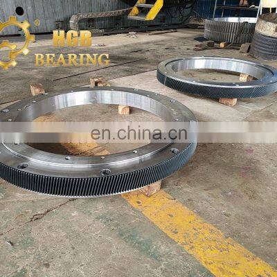High Precision Small Clearance Rotary Bearing Helical Tooth /gear Slewing Bearing photo-3