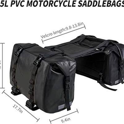 50L Motorcycle Luggage Bags For Motorbike Travel – Motorcycle Panniers Bags – Detachable Bag photo-4