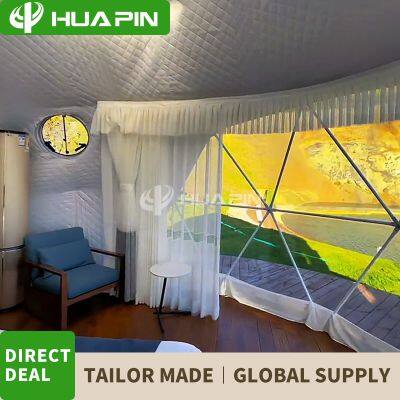 Hot Sale Geodesic Dome Tent Transparent Igloo Tent Glamping Dome Tent for Resort photo-5