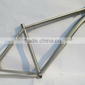 29er mountain bicycle titanium general frame-taper head tube