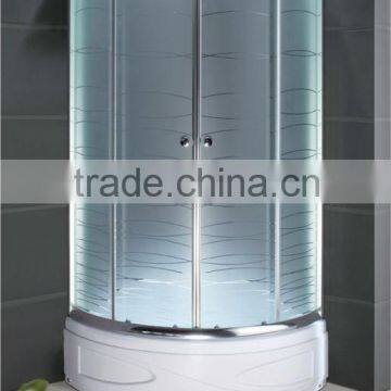 ABS acrylic wat silk printing glass shower enclosure