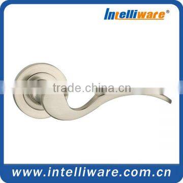 2K414 Zinc Alloy Zamak Round Plate Door Lever Handle