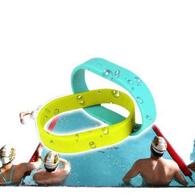 Small Size Waterproof Rfid Bracelet Passive Silicone Mifare Nfc Wristband for Children Kids photo-2