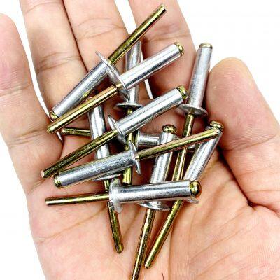 M6 Size Aluminum Materials Galvanized Surface Rivet Pins Pull Rivet Pins
