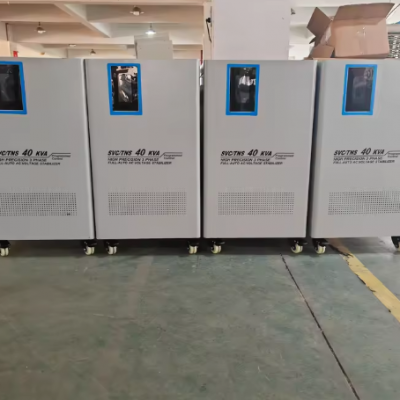 Three Phase Voltage Regulator 220v 380v Servo Stabilizer Three-phase TNS-15kva 20kva 30kva 40kva 50kva 60kva photo-2