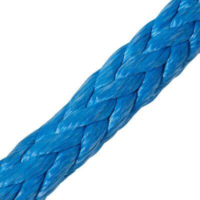 12 Strand Braided UHMWPE Synthetic Fiber Rope Towing and Tug Line