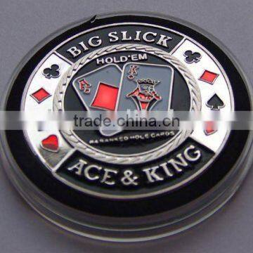 Poker Chip Card Guard-big slick