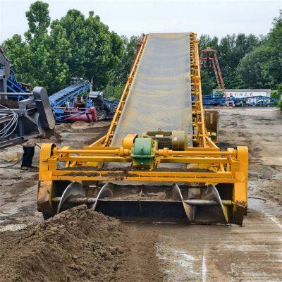 Автоматическая машина для подачи материалов на открытом песчаном складе, беспроводной дистанционно-управляемый погрузчик, ковшовый экскаватор на гусеничном ходу