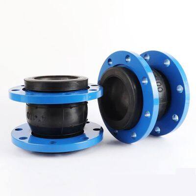 Large Caliber Rubber Flexible Joint, Cast Steel, Stainless Steel Flange, Rubber Flexible Joint, Acid and Alkali Resistant photo-4