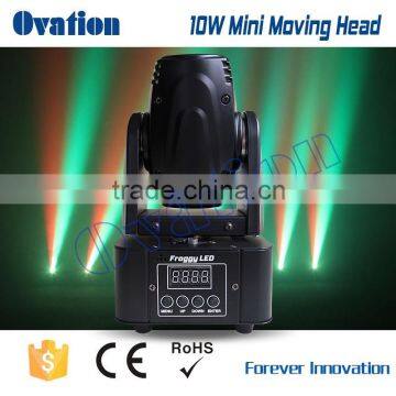 Wholesale 10W RGBW 4in1 Froggy LED Moving Head Stage DJ LED Light photo-5
