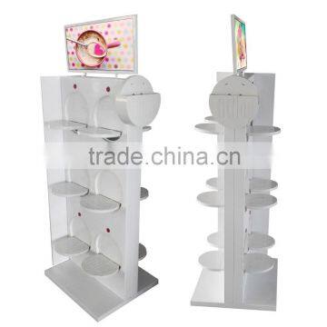 Attractive Promotion Sneaker Display Rack Lcd Player photo-2